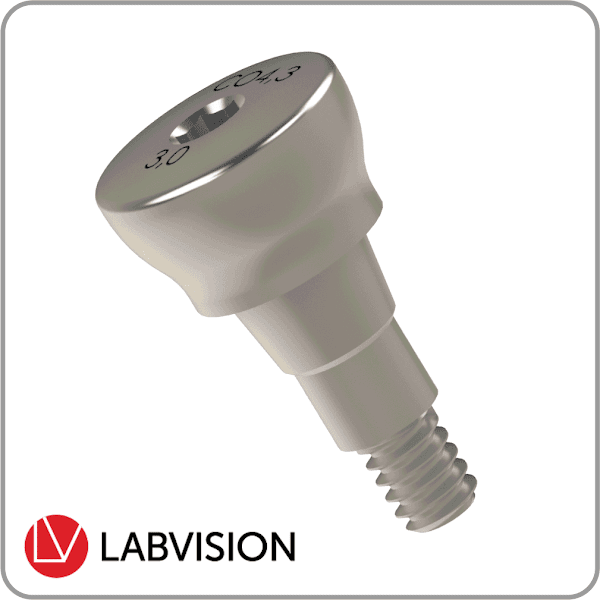 Conelog healing abutment