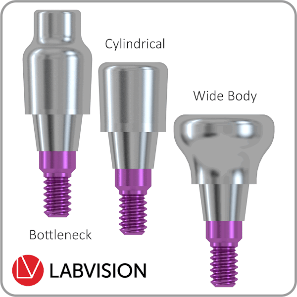 Conelog healing abutment