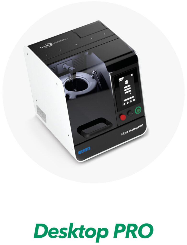 D-lyte Desktop Pro Dry Electrode Sanding Equipment