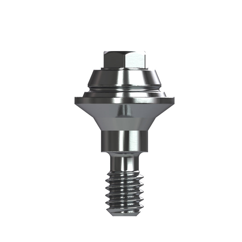 Grey Multi-unit Abutment, Straight 3mm Collar