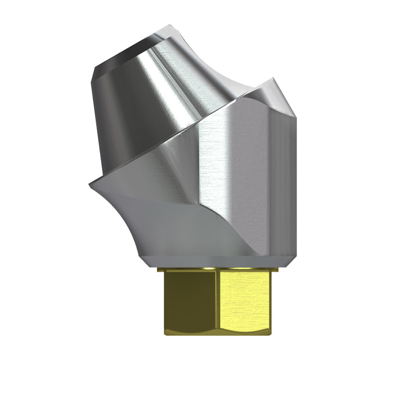 Yellow Multi-unit Abutment, 17-degree, 3mm Collar