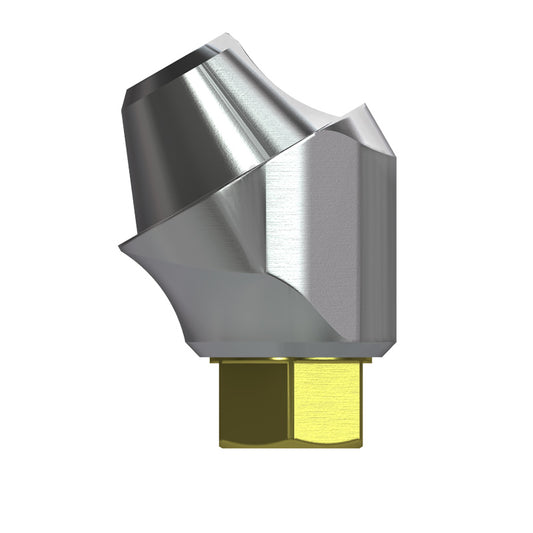 Yellow Multi-unit Abutment, 30-degree, 4mm Collar