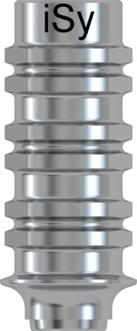 iSy® Temporary abutmentfor bridges, Ø 4.8 preparable, incl. iSy® abutment screw