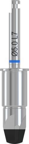 Guide Dense bone drill, PROGRESSIVE-LINE, Ø 5.0, L 7