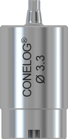 CONELOG® CAM titanium blank, type ME, Ø 12, L 20, for implant Ø 3.3, (2 units)