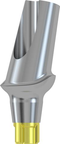 CONELOG® Esthomic® abutment, 15° angled, Type A, Ø 3.8, GH 1.5-2.5