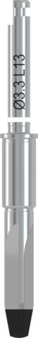 Guide Dense bone drill, PROGRESSIVE-LINE, Ø 3.3 , L 13