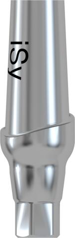 iSy® Esthomic abutment, Inset, Ø 3.8 mm, GH2.0-3.3
