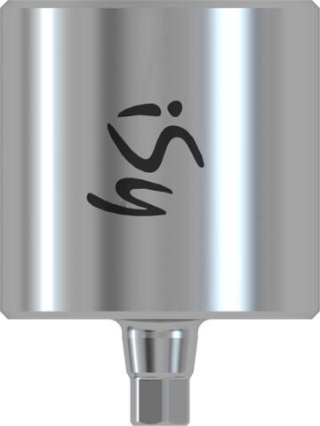 iSy® CAM titanium blank, type IAC, Ø 12, L 12.5, for implant Ø 3. 8/ 4.4 / 5.0, (10 units)