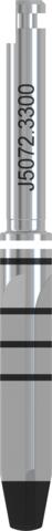 Dense bone drill PROGRESSIVE-LINE, Ø 3.3