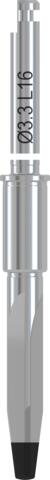Guide Form drill PROGRESSIVE-LINE, Ø 3.3 , L 16