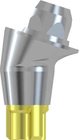 CONELOG® Bar abutment Ø 3.8, 17° angled, type A, GH 2.5