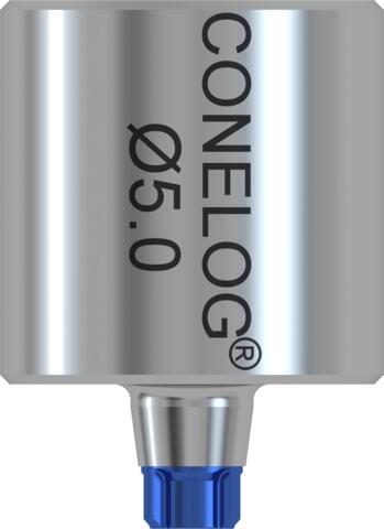 CONELOG® CAM titanium blank, type IAC, Ø 12, L 12.5, for implant Ø 5.0 (2 units)
