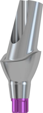 CONELOG® Esthomic® abutment, 15° angled, Type A, Ø 4.3, GH 3.0-4.5