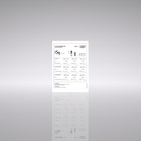 X-Ray Planning foil iSy® Implant System