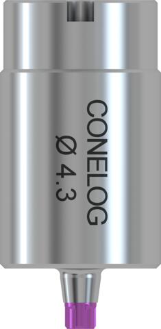 CONELOG® CAM titanium blank, type ME, Ø 12, L 20, for implant Ø 4.3 (2 units)