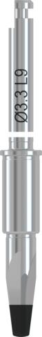 Guide Form drill PROGRESSIVE-LINE, Ø 3.3 , L 9