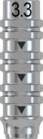 CONELOG® Temporary abutment for bridges, Ø 3.3