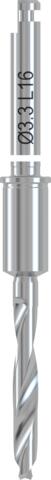 Guide Pilot drill PROGRESSIVE-LINE, Ø 3.3 , L 16