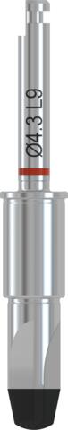 Guide Dense bone drill, PROGRESSIVE-LINE, Ø 4.3 , L 9