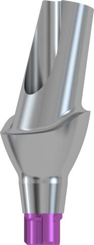 CONELOG® Esthomic® abutment, 15° angled, Type B, Ø 4.3, GH 3.0-4.5
