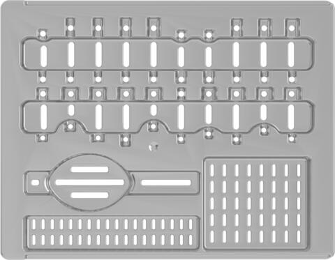 iSy® Surgery and prosthetic tray (empty)