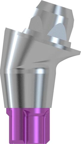 CONELOG® Bar abutment Ø 4.3, 17° angled, type B, GH 2.5