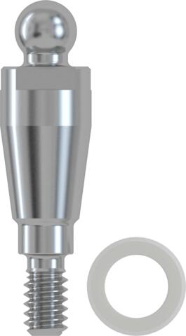 CONELOG® Ball abutment male Ø 3.3, GH 3.0