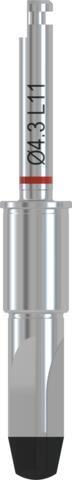 Guide Dense bone drill, PROGRESSIVE-LINE, Ø 4.3 , L 11