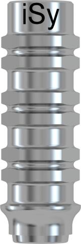 iSy® Temporary abutmentfor bridges, Ø 3.9 preparable, incl. iSy® abutment screw