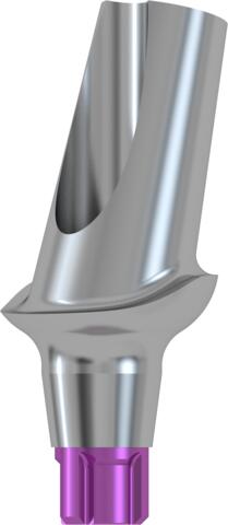 CONELOG® Esthomic® abutment, 15° angled, Type A, Ø 4.3, GH 1.5-2.5