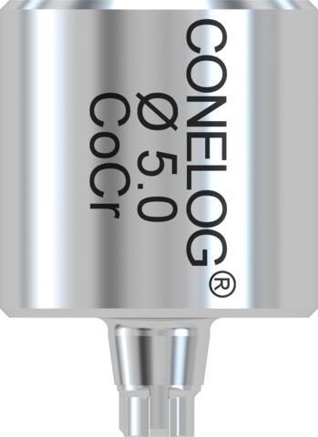 CONELOG® CAM CoCr blank, type IAC, Ø 12, L 12.5, implant Ø 5.0 (2 units)