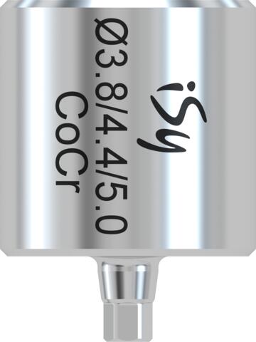 iSy® CAM CoCr blank, type IAC, Ø 12, L 12.5, implant Ø 3.8 / 4.4 / 5.0 (2 units)
