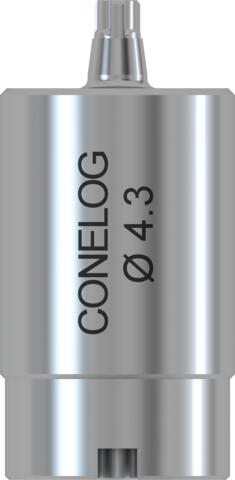 CONELOG® CAM titanium blank, type ME, Ø 12, L 20, for implant Ø 4.3, (10 units)